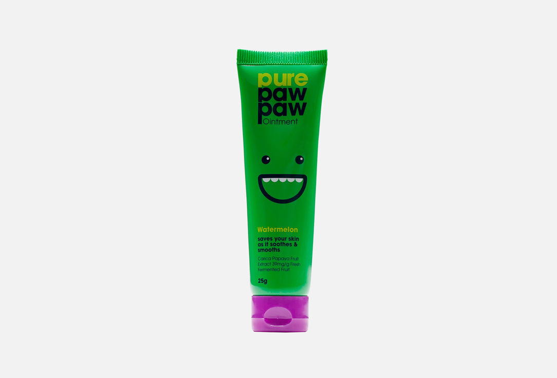 PURE PAW PAW 25G LIP OINT WATERMLN GREEN