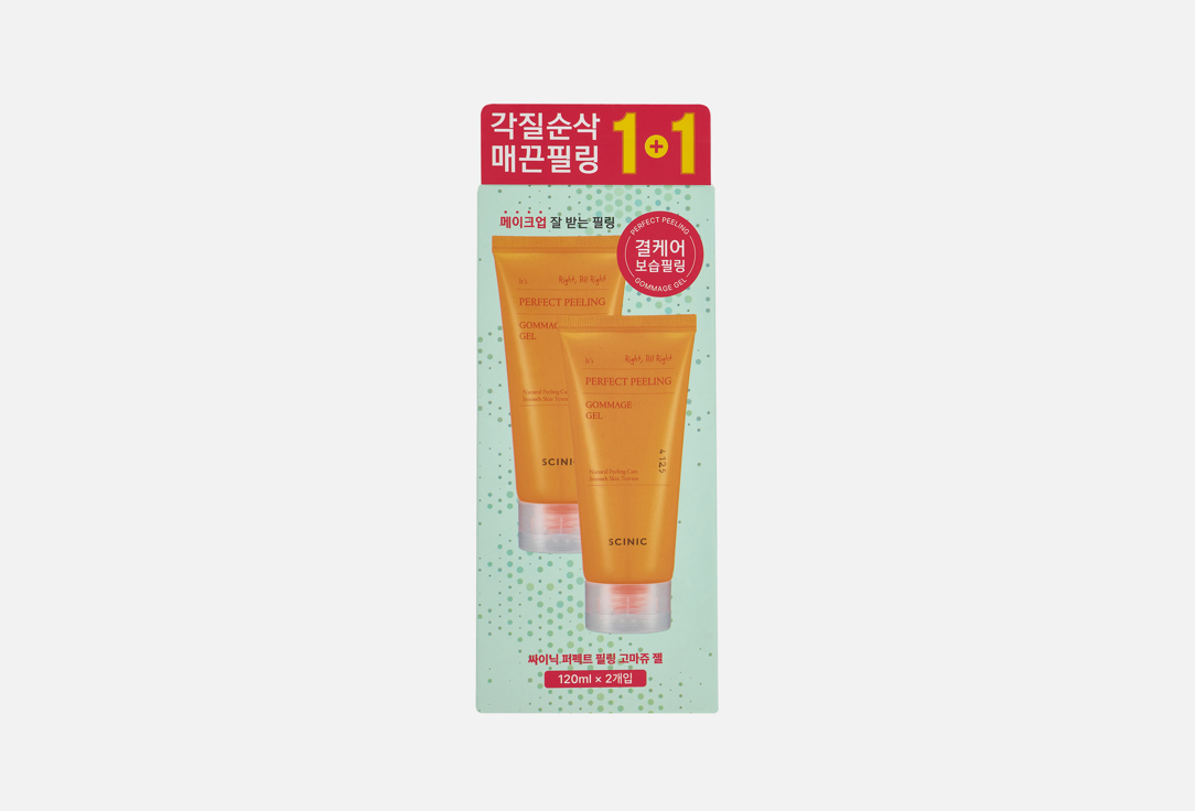SCINIC Perfect Peeling Gommage Gel 120ml*2 pcs