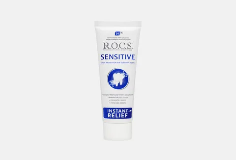 R.O.C.S. Toothpaste Sensitive Instant Relief for Sensitive Teeth