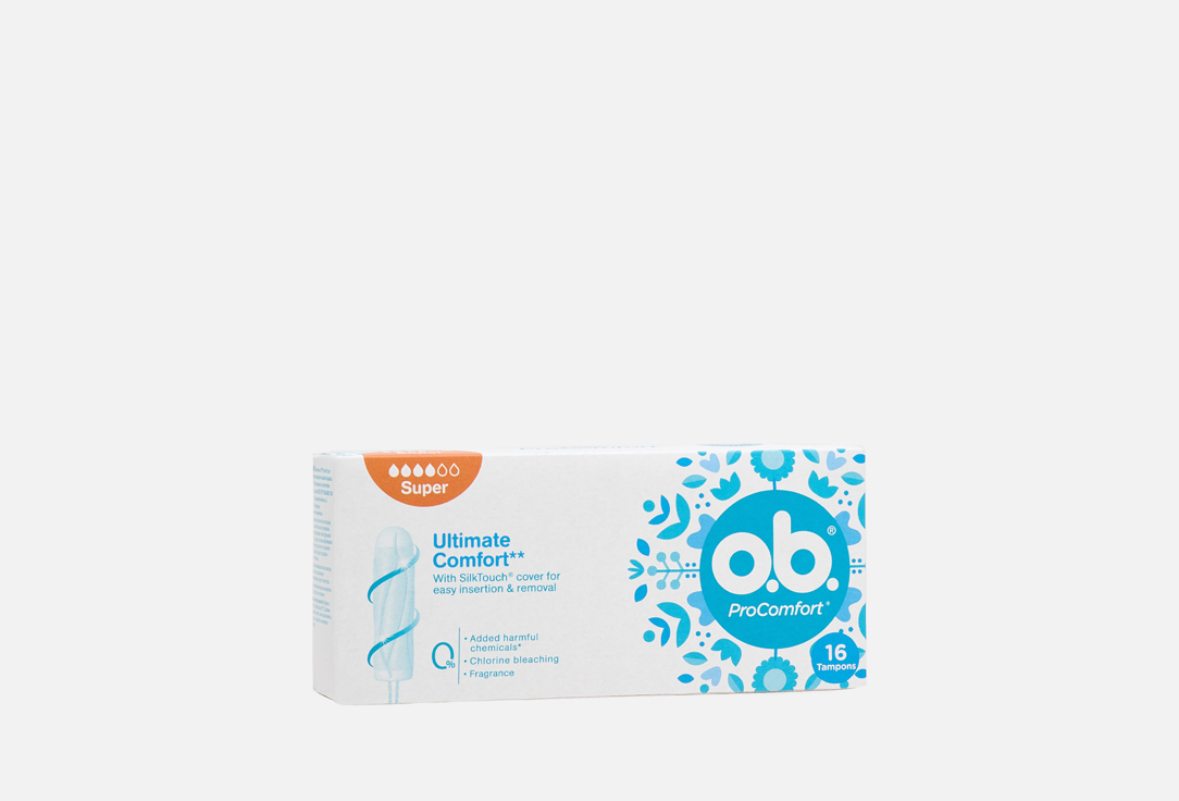 Ob Tampons Procomfort Super 16pcs