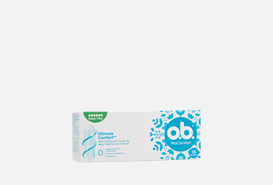OB Tampons ProComfort Super Plus 16pcs