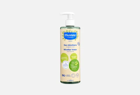 Mustela Certified Organic No rinse micellar water