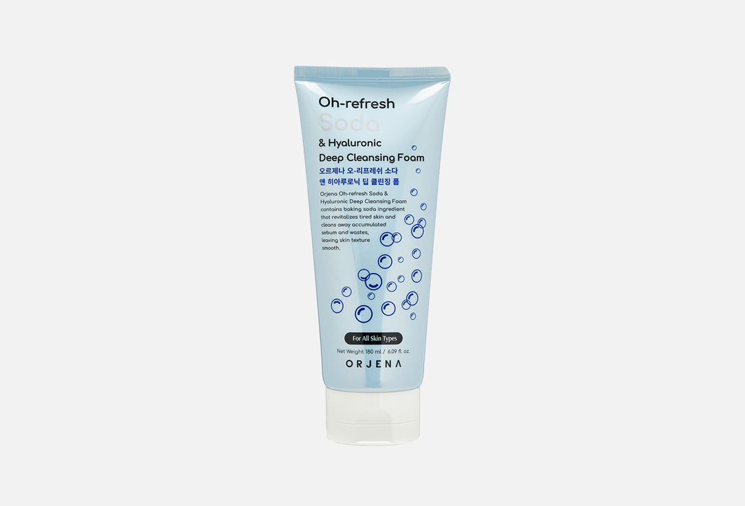 ORJENA Refresh Soda&Hyaluronic Deep Cleansing Foam