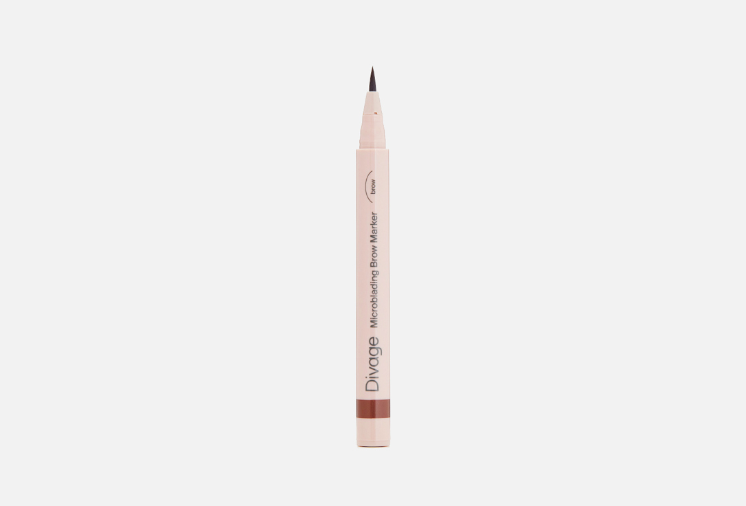 DIVAGE Eyebrow marker microblading 02 brown