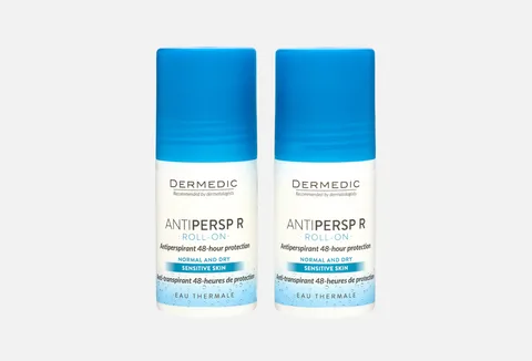 Dermedic Antiperspirant Roll-On, 60ml 2 packs