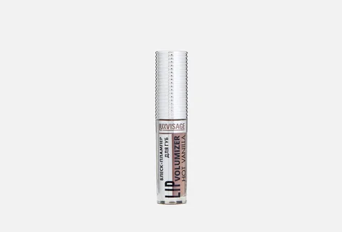 LUXVISAGE LIP VOLUMIZER HOT VANILLA Lip plumper gloss tone 306 Ice Taupe, 2.