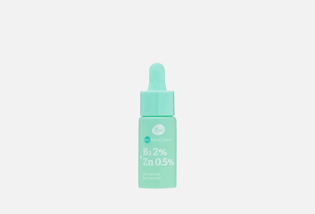 7DAYS My Beauty Week B3 2%+Zn 0,5% Oil Control Face Serum