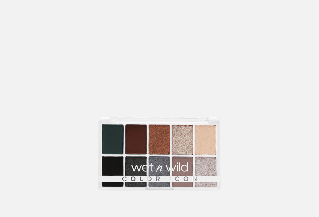 Wet & Wild 10-Pan Shadow Palette, Lights Off,