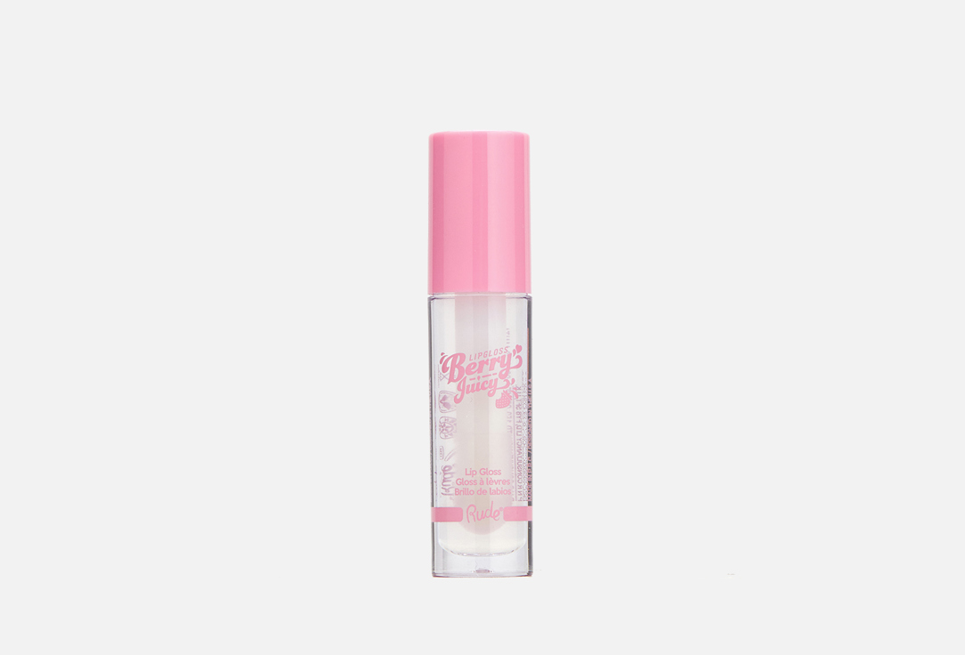 Rude Cosmetics Berry Juicy Lip Gloss,Pure