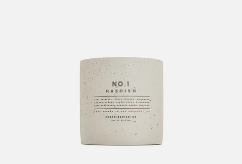 PHOTOGENICS & CO Concrete Candle No.1 Hashish