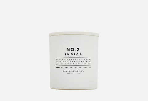 PHOTOGENICS & CO Glass Candle No.2 Indica