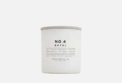 PHOTOGENICS & CO Glass Candle No.4 Betel
