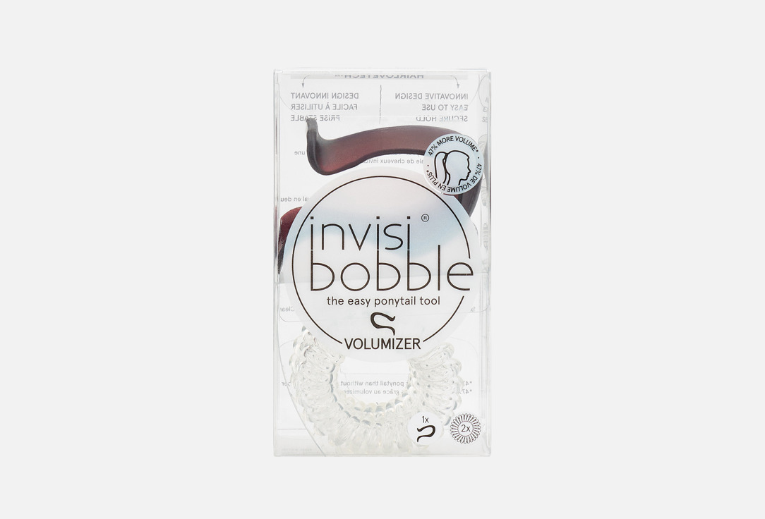 Invisibobble Hair Volumizer, Beautiful Dark Color