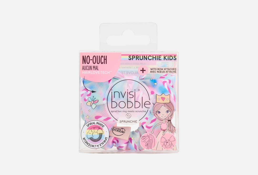 InvisibobbleSlim Sprunchie Hair Ring and Bow, BS for My Sweet