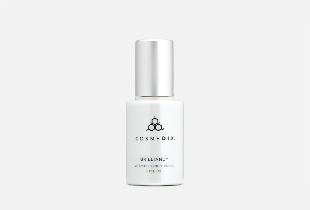 Cosmedix BrillianCy Vitamin C Oil AM-PM oil helps to even & brighten while hydrating