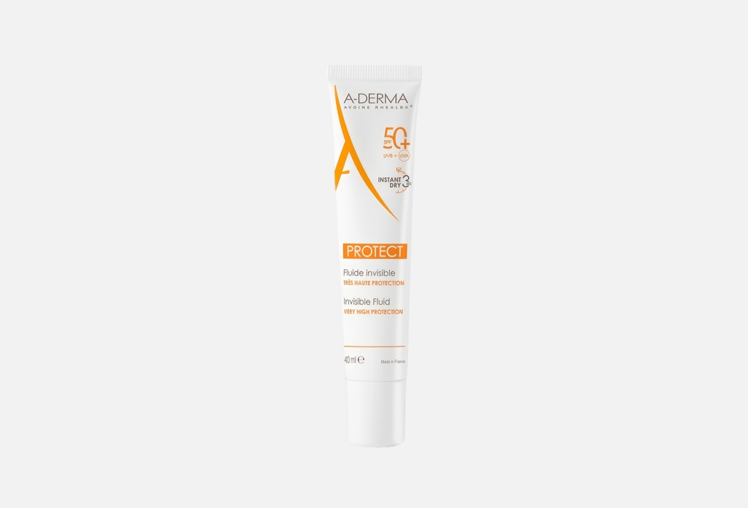 A-Derma SPF 50+ Invisible Protect Fluid