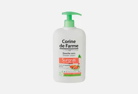 Corine De Farme Shower cream Ultra-Rich Sweet Almond Oil