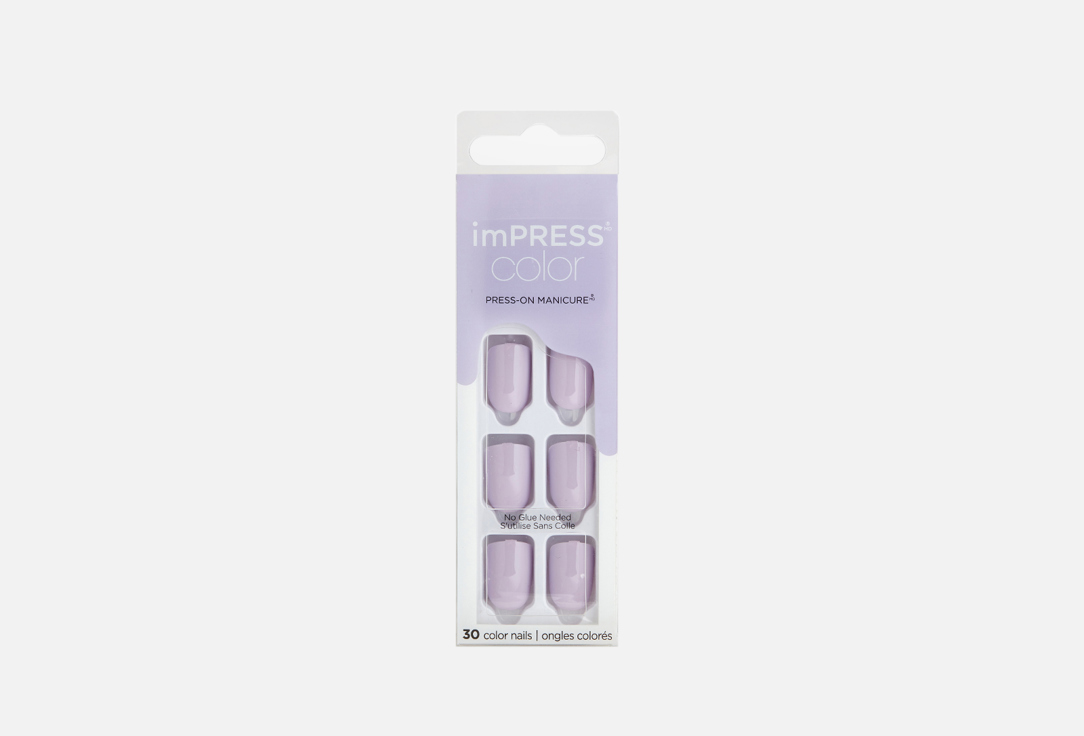 KISS New York Professional Impress Color Gel Nail Kit Picture Purple