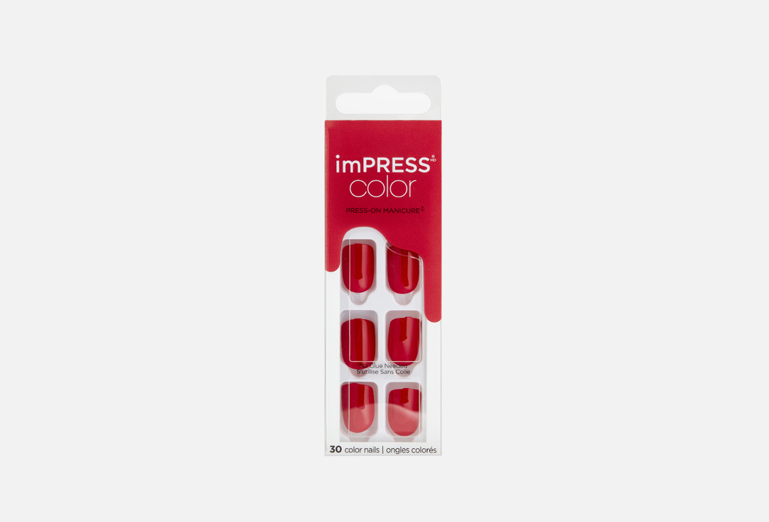 KISS imPRESS Color Nails - Reddy or Not