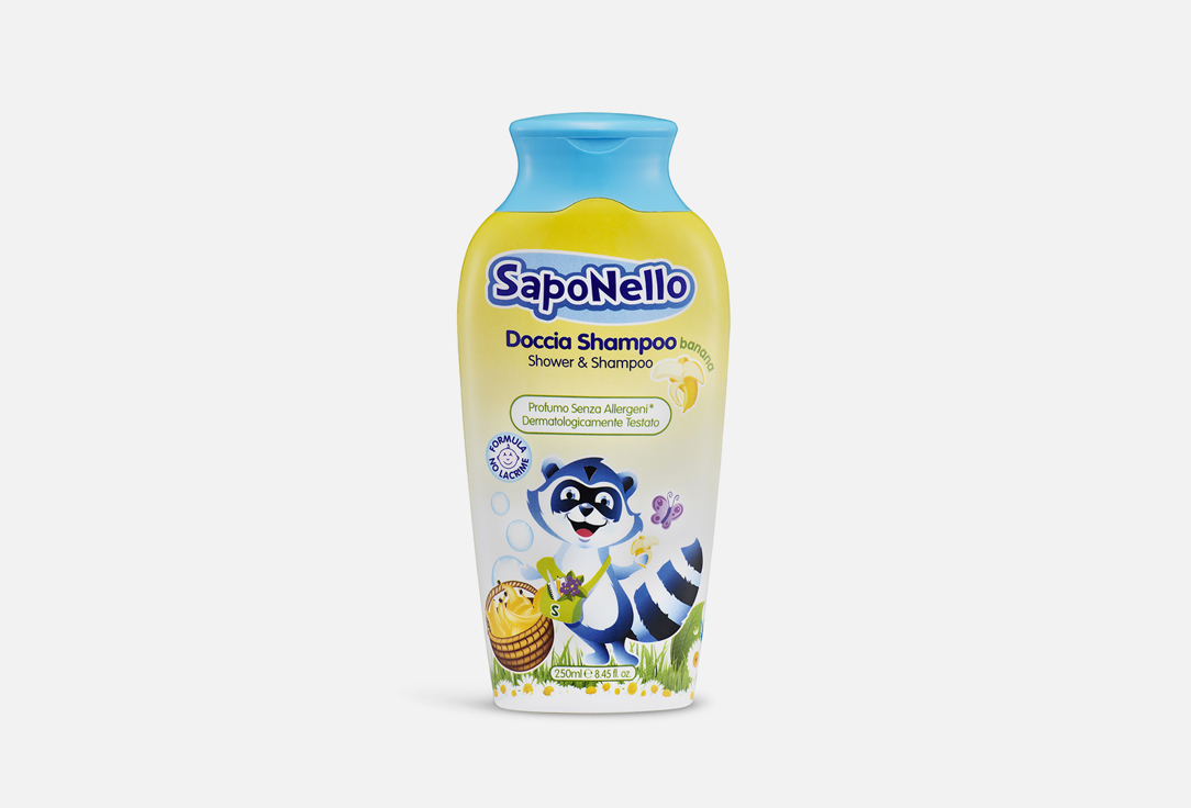 Saponello Moisturizing Shower-Shampoo