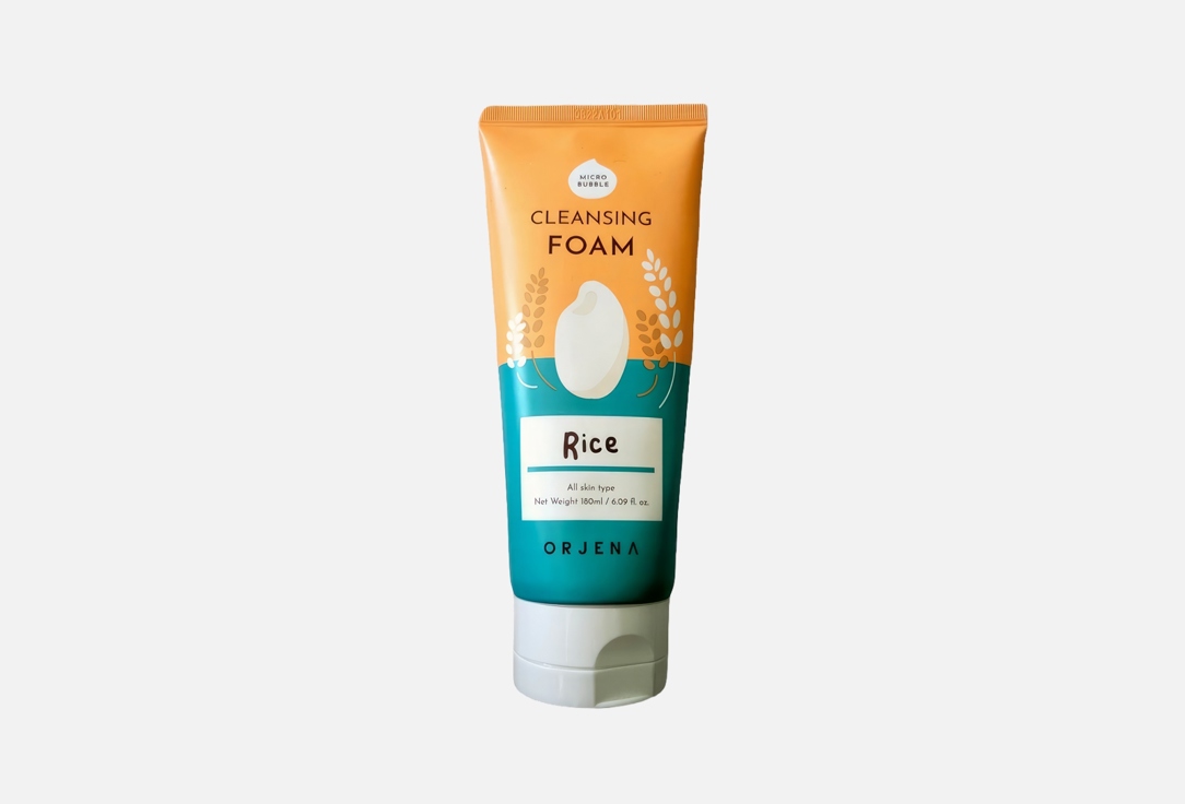 ORJENA Smile Day Cleansing Foam with Rice
