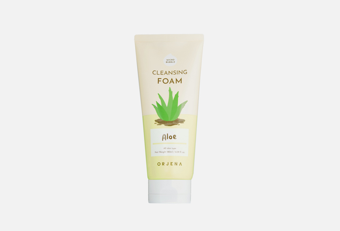 ORJENA Smile Day Cleansing Foam with Aloe