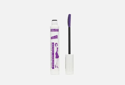 LUXVISAGE PERFECT COLOR fan of fluffy lashes Mascaratone Violet,