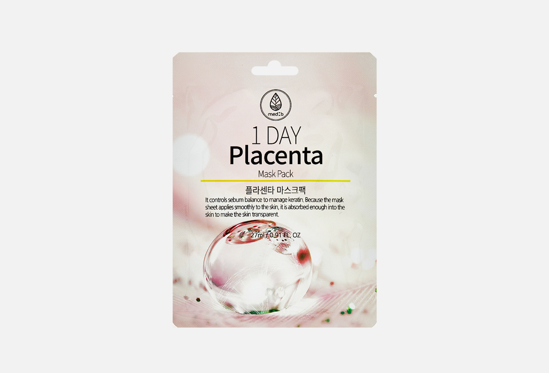MEDB 1 Day Placenta Mask Pack