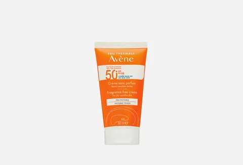 EAU THERMALE AVENE Fragrance-Free Sunscreen Cream SPF50+