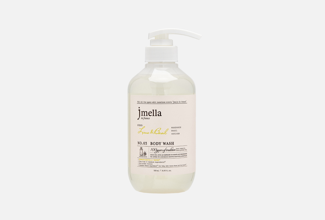 JMELLA Lime&Basil Body Wash 500ml
