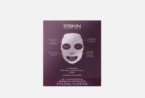 111Skin Y Theorem Bio-Cellulose Facial Mask Pack Pack of 5pcs