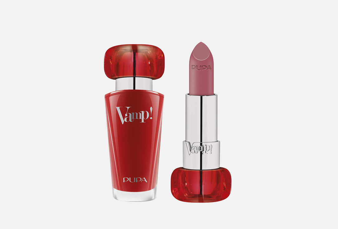 PUPA MILANO Vamp! Luminous Lipstick 204 Timeless Rose 3.
