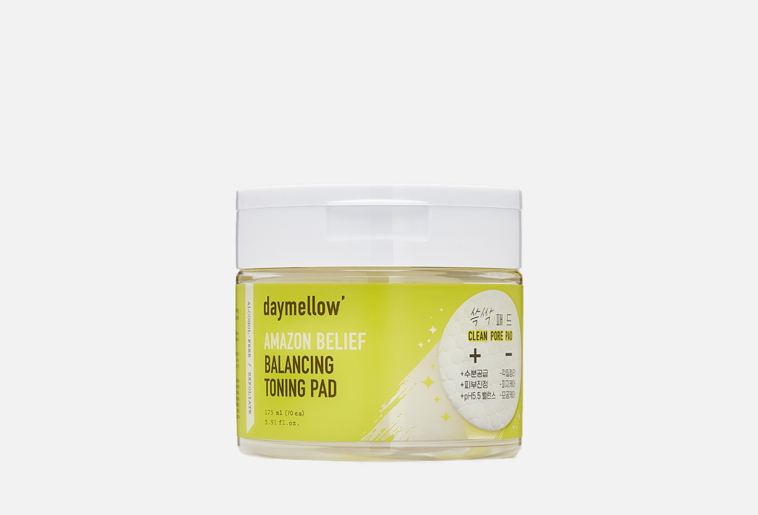 DAYMELLOW Amazon Belief Balancing Toning Pad 70ea