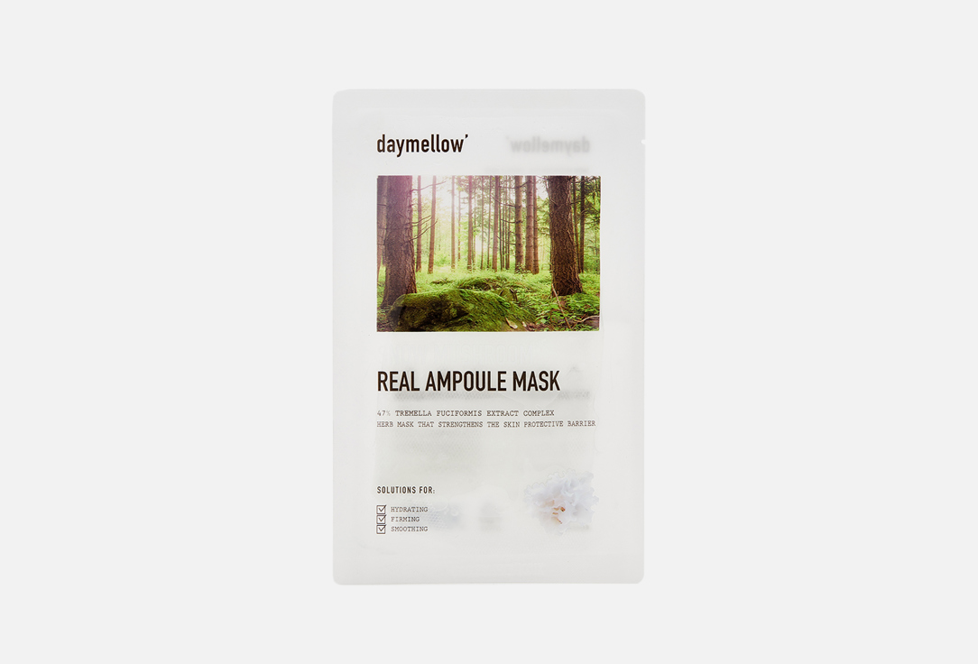 DAYMELLOW Snow Mushroom Real Ampoule Mask