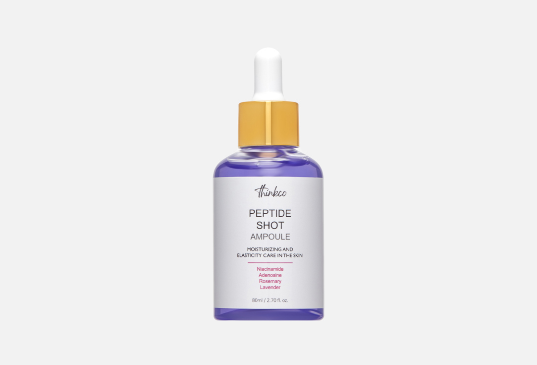 Peptide shot ampule
