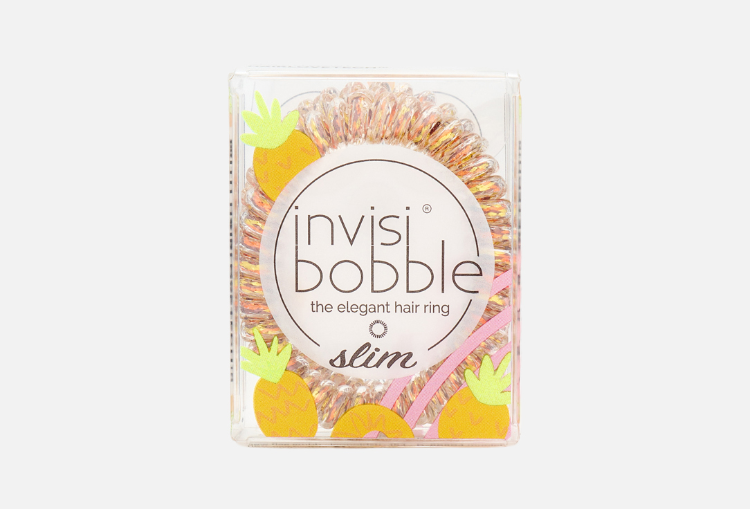 Invisibobble SLIM Hair Bands, Fruit Fiesta Squeeze the Day