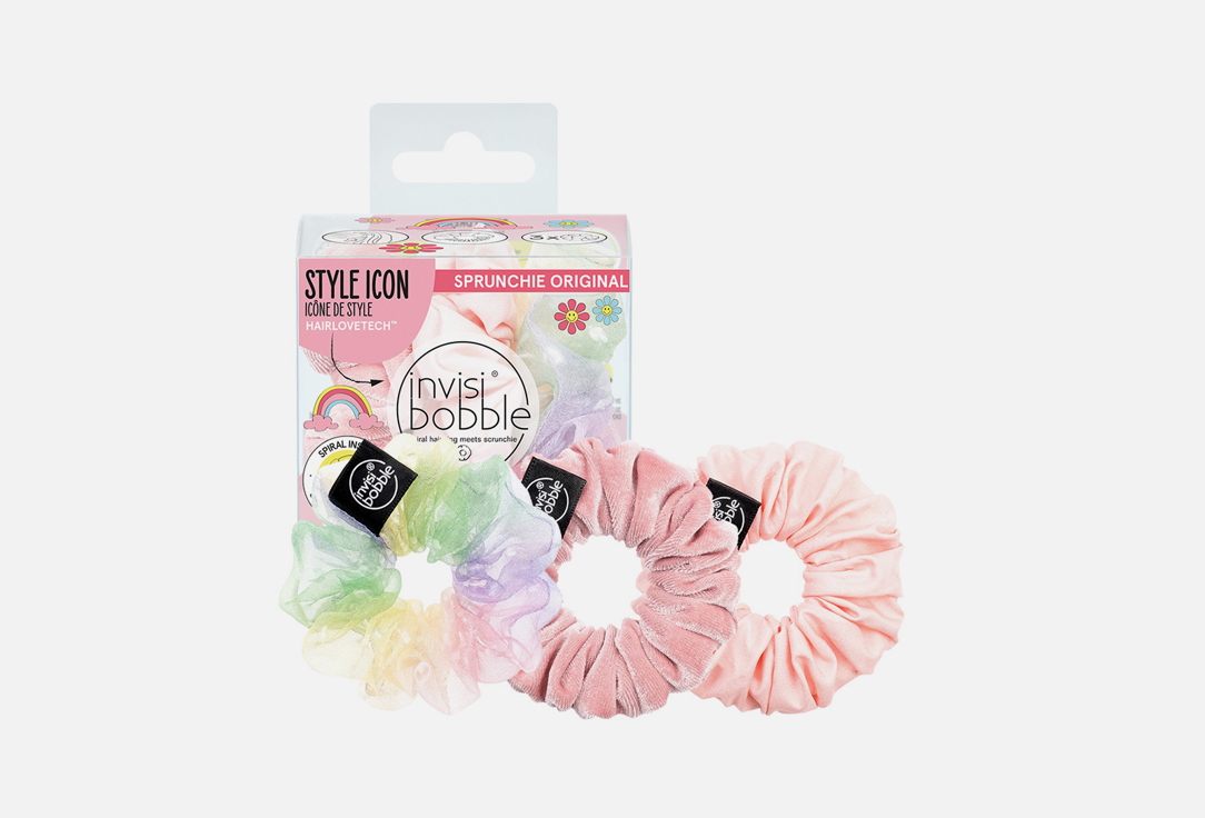 Invisibobble Sprunchie Hair Ring, Retro Dreamin Macaron