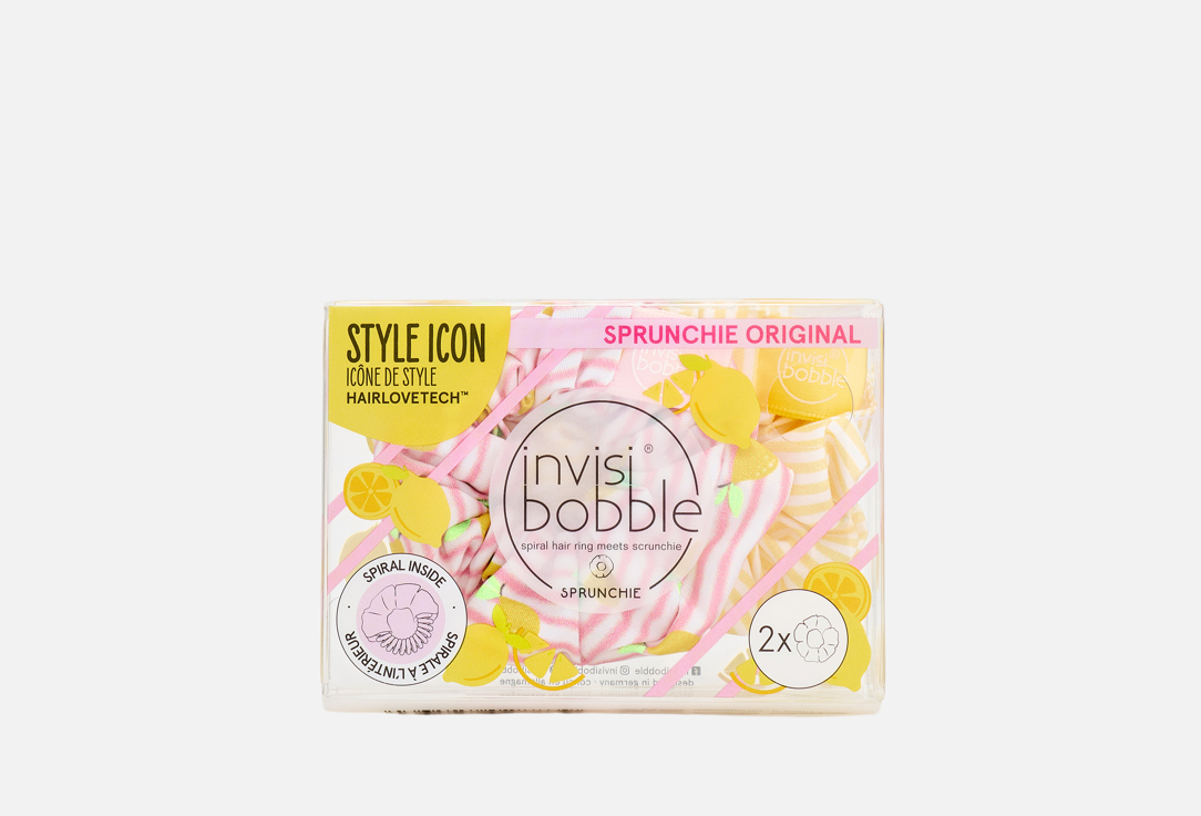 Invisibobble Sprunchie Hair Ring, Fruit Fiesta Simply the Zest