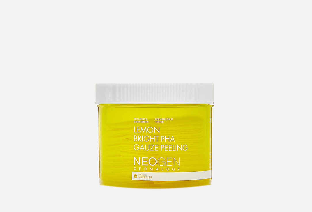 NEOGEN DERMALOGY "LEMON BRIGHT PHA GAUZE PEELING"