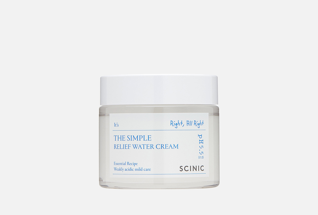 SCINIC The Simple Relief Water Cream