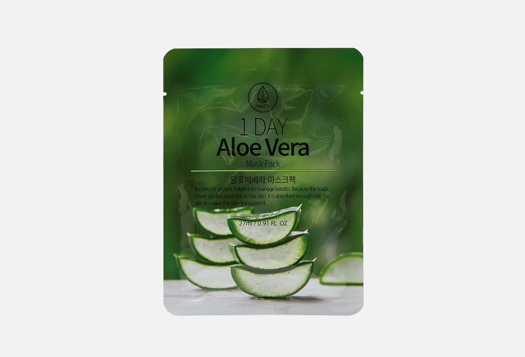 MEDB 1 Day Aloe Vera Mask Pack
