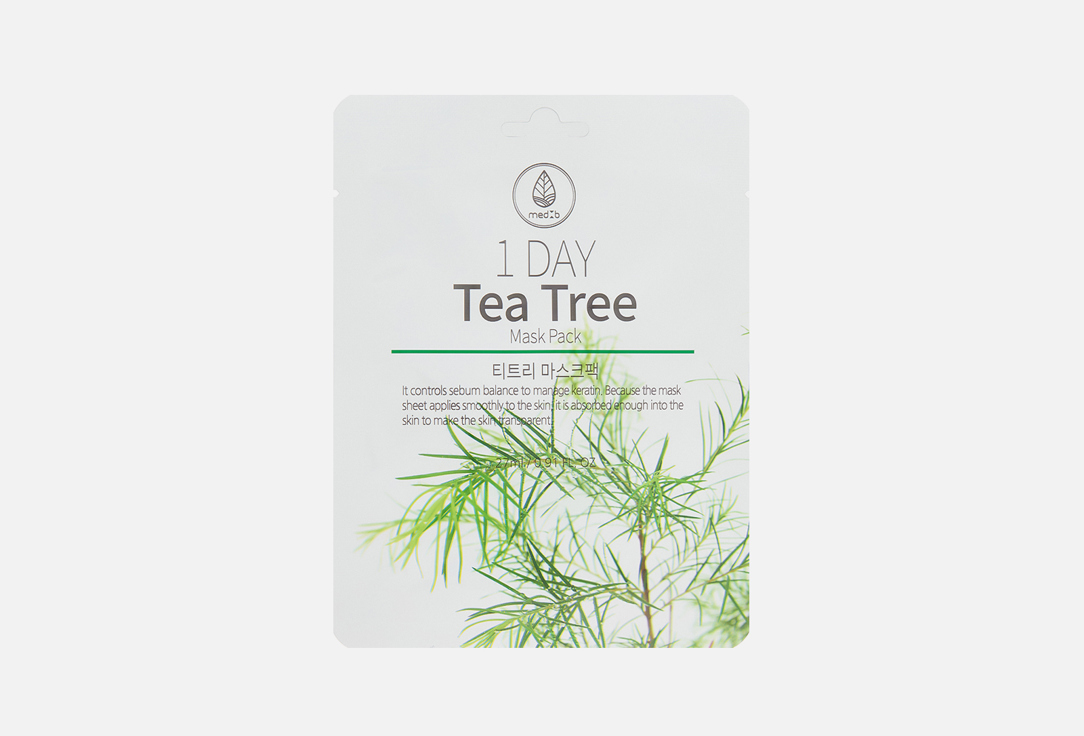 MEDB 1 Day Tea Tree Mask Pack