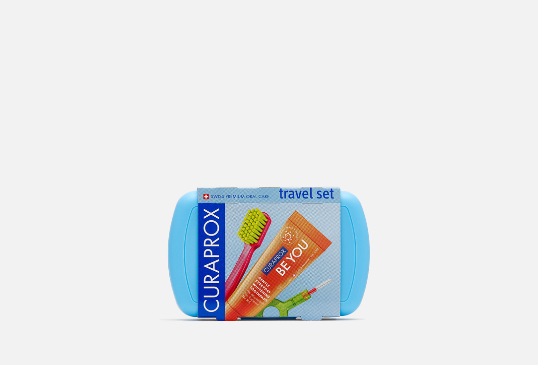 Curaprox Travel set blue