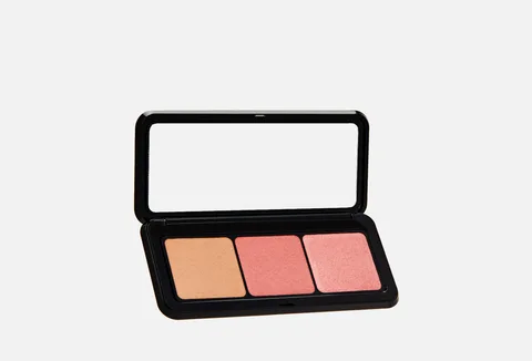 KIKO MILANO Multi Finish Trio Blush & Bronzer Palette 02