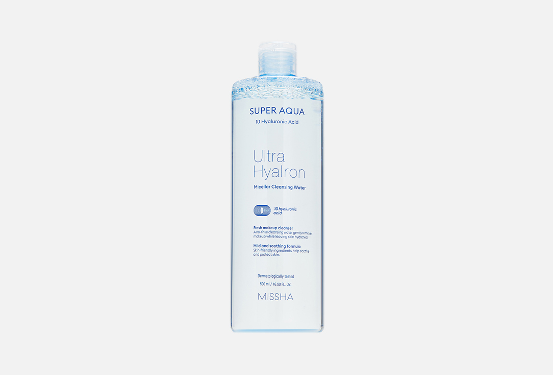 MISSHA Super Aqua Ultra Hyalron Micellar Cleansing Water