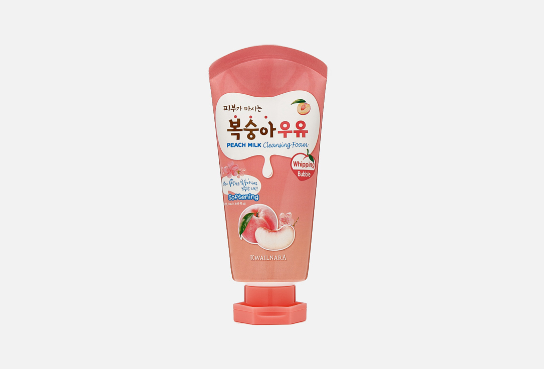 KWAILNARA "PEACH MILK Cleansing Foam"