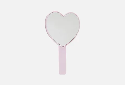 FOR ME by gold apple Hand mirror pink heart
