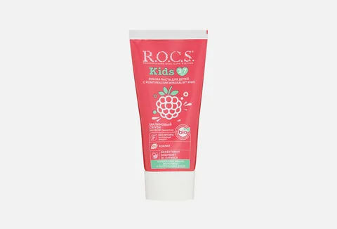 R.O.C.S.Toothpaste Raspberry Smoothie (3–7 years)