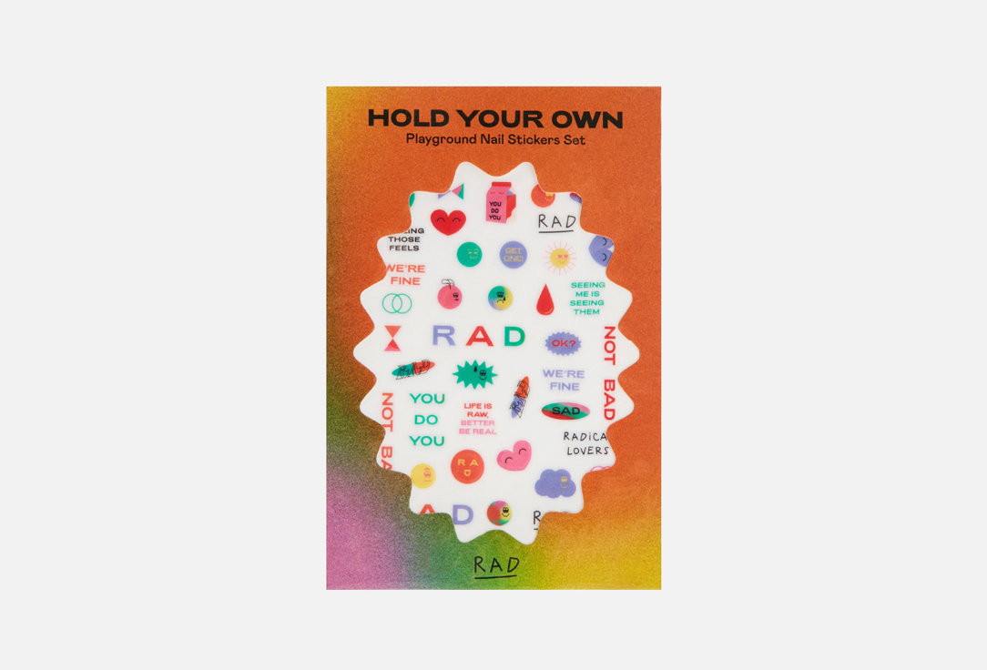 RAD Playground Nail Stickers Set