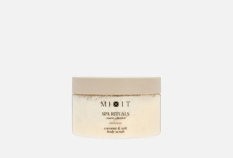 MIXIT Spa rituals coconut & salt exfoliating body scrub